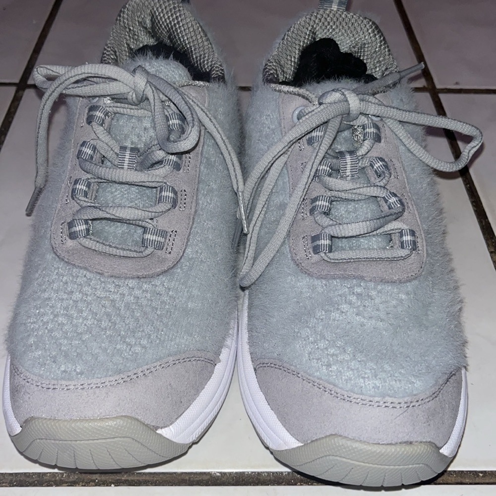 Orthofeet Womens 989 Coral Wool Grey Comfort Athletic Sneakers Size 7.5 - Picture 9 of 14
